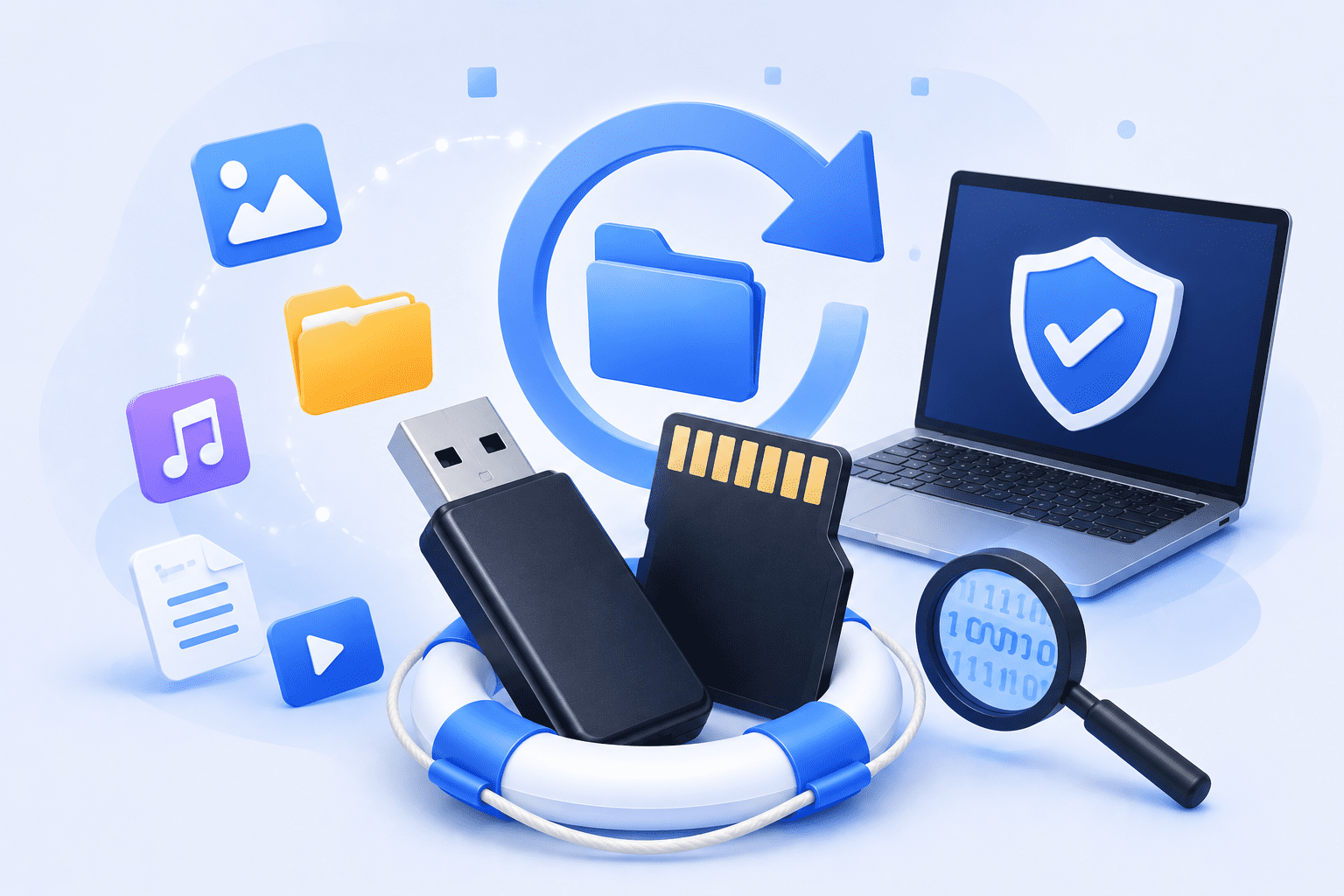 Cứu dữ liệu usb
