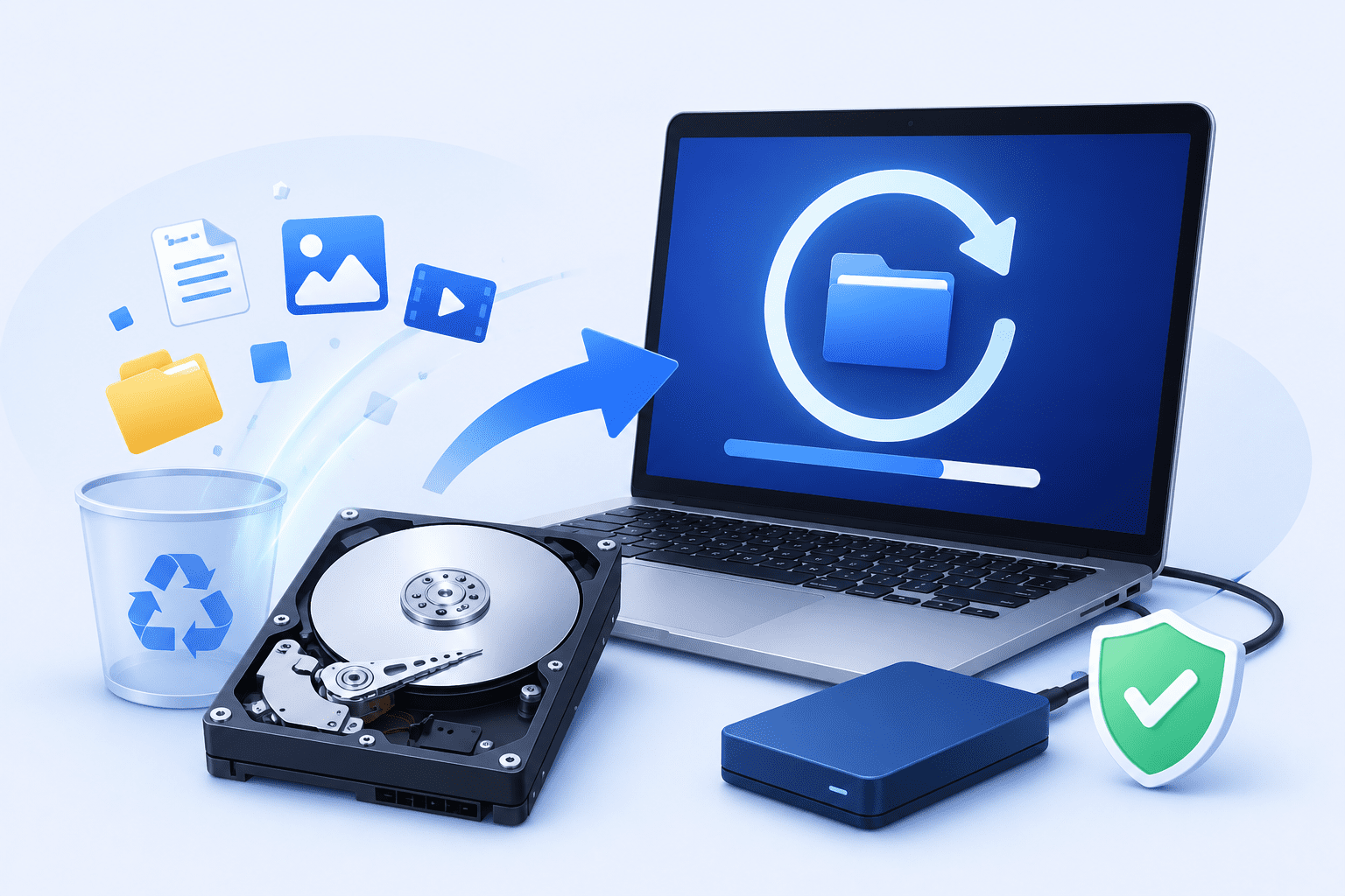 Khôi phục dữ liệu ổ cứng máy tính bị format