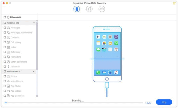 Khôi phục dữ liệu điện thoại iphone