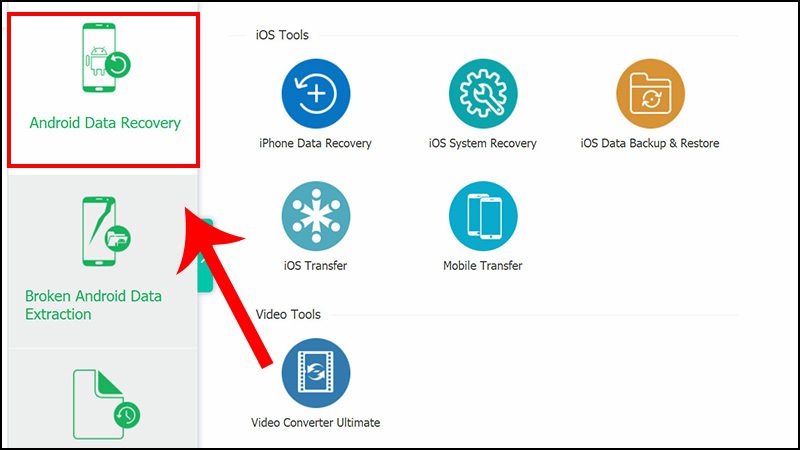 Khôi phục dữ liệu android